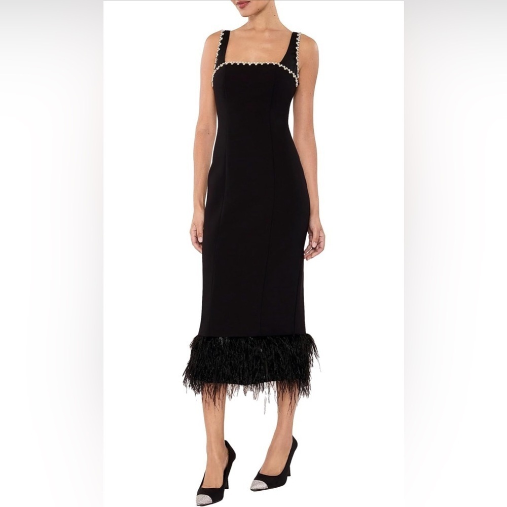 NEW- LIKELY Women's Georgie Dress COLOR: Black  SIZE: 2